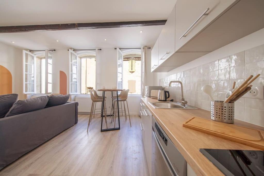 דירות Villeneuve-lès-Avignon Les Arches - Belle Decoration - Wifi - Ac Clim מראה חיצוני תמונה