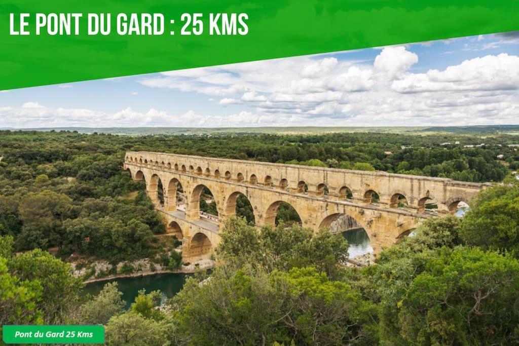 דירות Villeneuve-lès-Avignon Les Arches - Belle Decoration - Wifi - Ac Clim מראה חיצוני תמונה