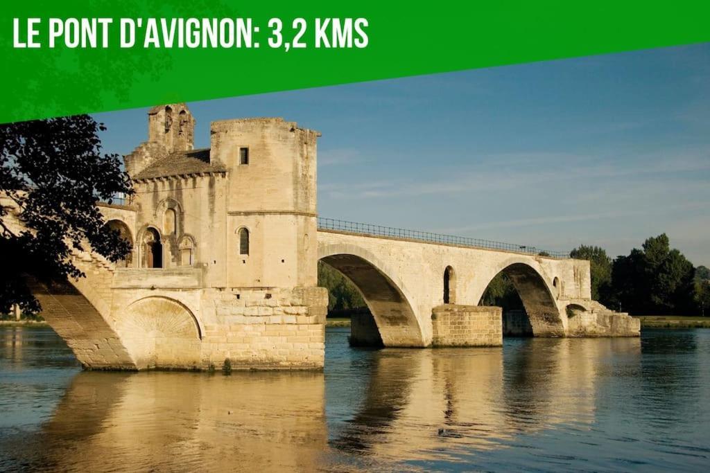דירות Villeneuve-lès-Avignon Les Arches - Belle Decoration - Wifi - Ac Clim מראה חיצוני תמונה
